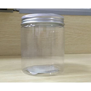 200Ml Plastic Jar With Alu Lid 