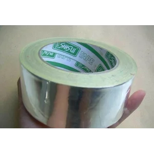 Duct Aluminium Foil Tape Roll  (Lakban Alumunium) 0.7 Mm
