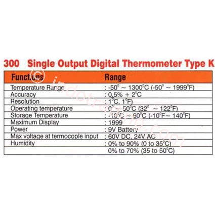 Dari Termometer Digital K300 1