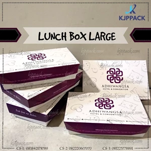 Lunch Box Paper Food Grade L Polos
