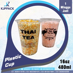 Cup Plastic 16 Oz Kapasitas 480 Mili