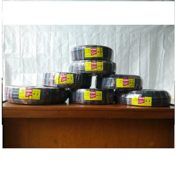 Kabel listrik NYY 2x2.5mm2 Kobe Cable berkualitas standard SNI dan LMK
