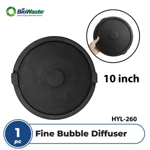 BioWaste Coarse Hole Aerator Kasar Bubble Air Diffuser - FB Hitam
