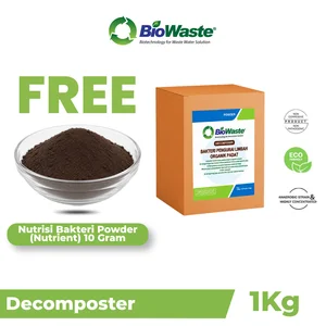 Biowaste Decomposter Bakteri Pengurai Limbah IPAL MBG Pupuk Kompos Organik 1 Kg
