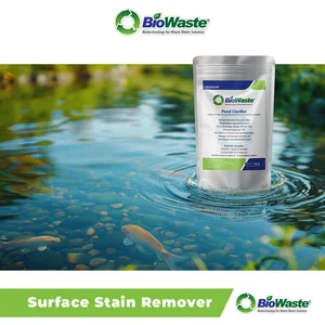 Biowaste Pond Clarifier Bakteri Pengurai Limbah MBG Enzim Penjernih Air Danau & Kolam 100 gram