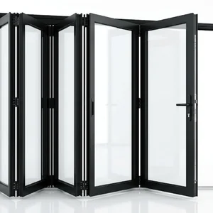 Pintu Lipat Aluminium Kaca (Custom)