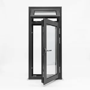 Jendela Swing Aluminium Kaca (Custom)