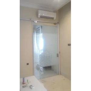 Pintu Kaca  Sliding Frameless Tempered
