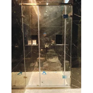 Partisi dan Pintu  Kaca Swing Kamar Mandi