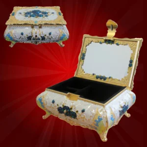 Kotak Perhiasan Enamel Tempat Menyimpan Perhiasan Kotak Aksesoris Tempat Menyimpan Aksesoris Jewelry Box