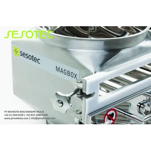 SESOTEC MAGBOX FOOD – Magnet tabung untuk aplikasi gravitasi (free-fall)