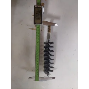 Steel wire Pipe Brush 38 mm 1.5 inch 1 3/4 inch and bolt 1/2 inch 0.5 inch