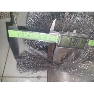 Sikat Spiral coil kawat baja singgle band