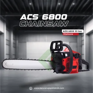 Chainsaw ACS 6800 mesin pemotong kayu bertenaga dan presisi tinggi Desain ergonomis