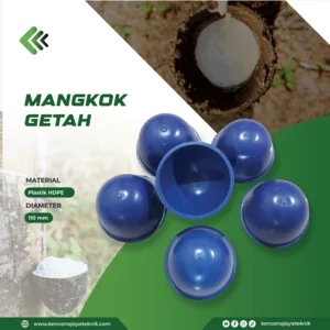 Mangkok Sadap Getah Karet - Alat sadap getah