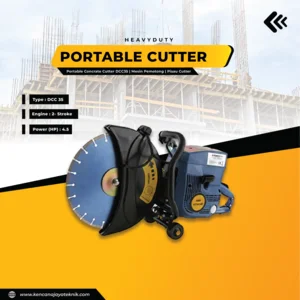 Portable Concrate Cutter Dcc35 - Cutting Machine