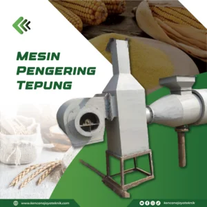 Mesin Rotary Dryer -  Mesin Pengering Tepung 