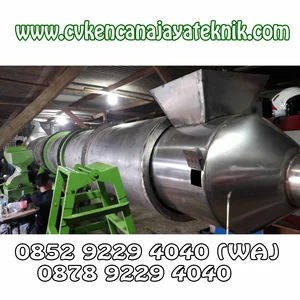 Mesin Rotary Dryer -  Mesin Pengering Tepung 
