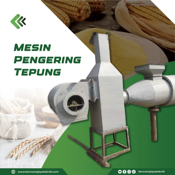 Mesin Rotary Dryer -  Mesin Pengering Tepung 