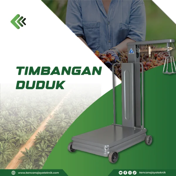 Timbangan Duduk 500 Kg 62 x 48 cm