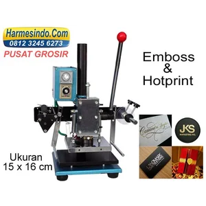 Mesin Emboss Hot Print 20X30 Cetak Undangan Alat Alat Hot Stamping