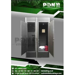 Toilet Portable Tipe Couple - PON10