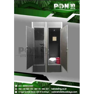 Toilet Portable Tipe Couple - PON10 By Batu Beling
