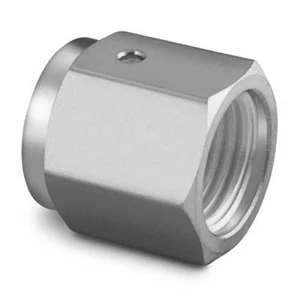 Swagelok 316 Stainless Steel VCR Face Seal Fitting 1.4 in. Female Nut