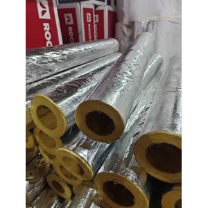 Glasswool Pipe Foil untuk Peredam Panas Sistem Perpipaan