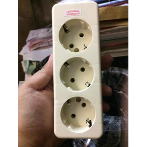 3 Hole Electric Socket Outlet