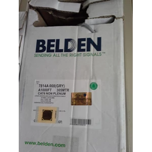 Belden Cat 6 Utp Cable 305M/Roll