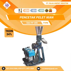 Mesin Pakan Ikan I Mesin Pencetak Pelet Ikan RAI-PP 300