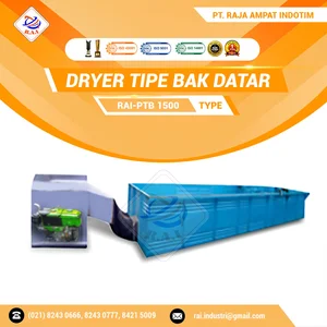Dryer Tipe Bak Datar RAI-PTB 1500