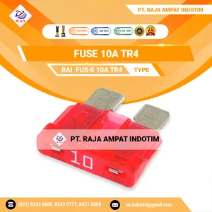 Fuse 10A Traktor Roda Empat FUS-S 10A