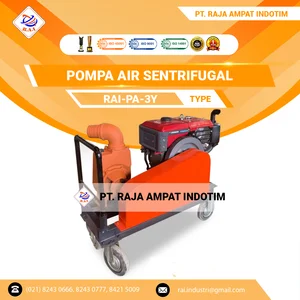 MESIN POMPA AIR SENTRIFUGAL UNTUK IRIGASI DIAMETER 3 INCHI RAI-PA-3Y + SELANG HISAP 6 METER + SELANG BUANG 95 METER