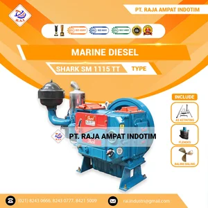 Mesin Diesel Kapal-Shark SM 1115 TT   (Include As Ketinting+ Flendes + Baling-Baling)