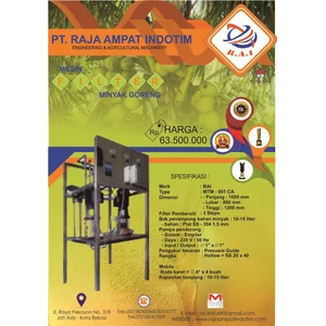 MESIN FILTER MINYAK GORENG