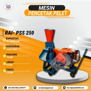 Mesin Pencetak Pelet RAI - PP 250