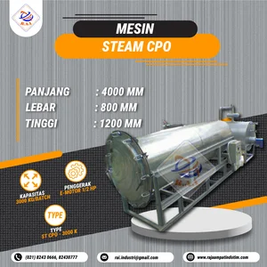 pemurnian minyak (Mesin Steam CPO Model RAI-ST CPO - 3000 K)