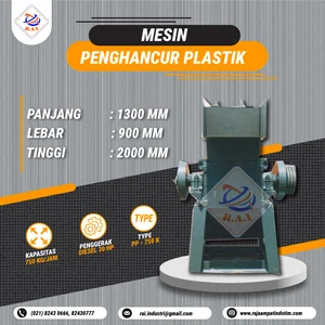 Mesin Pencacah Plastik/ Mesin Daur ulang Plastik RAI-PP 750 K