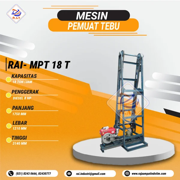 Mesin Pemuat Tebu RAI MPT-18 T