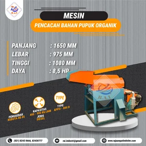 Mesin Pupuk Organik RAI APPO-800 D