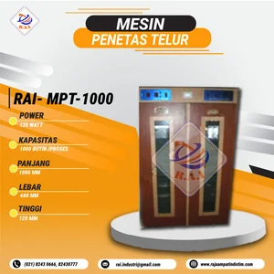 Mesin Penetas Telur RAI-MPT-1000 120 Watt