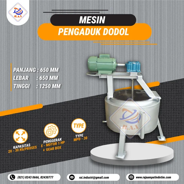 Mesin Pengaduk Dodol RAI-MPD - 30