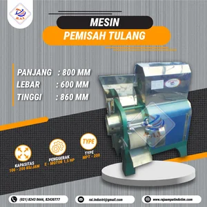 Mesin Pemisah Tulang ikan RAI - MPT-200