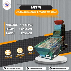  Mesin Pemecah Buah Kakao dan Pemisah Biji Kakao RAI-PBPBK 700