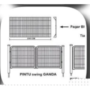Pintu Swing Ganda