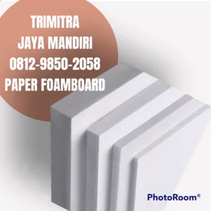 White Paper Board (Foamboard) 3mm 5mm 10mm