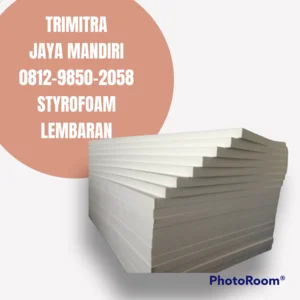 Styrofoam Lembaran Insulasi panas Ruangan 