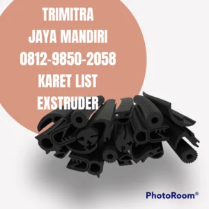 Karet List Tipe H dan U Jepit  Panel Elektrik